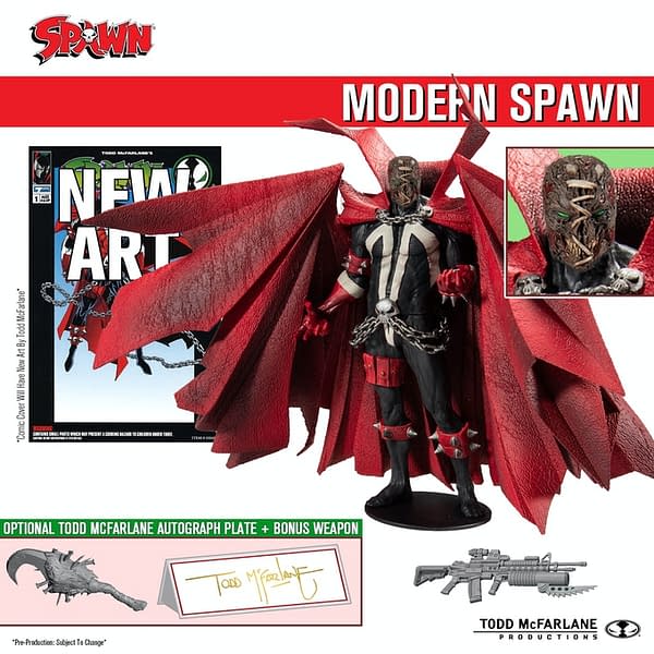 The Spawn Kickstarter Modern Spawn Figure