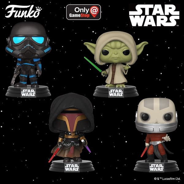 Funko Announces Star Wars Games Pops That Include Revan and Malek!