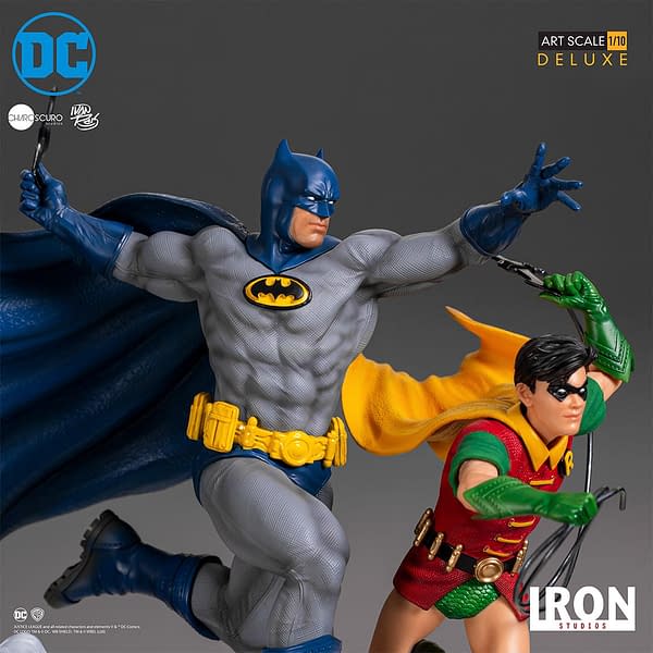 Batman and Robin 1/10 Scale Statue from Iron Studios