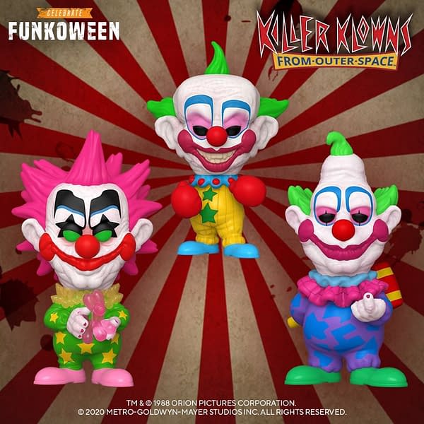 Funko Funkoween Continues with Child's Play and Glams of Killer Klowns
