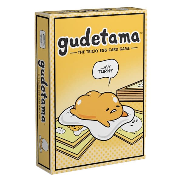 Gudetama: The Tricky Egg Card Game's box.