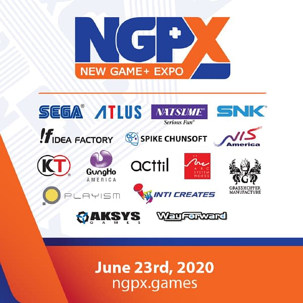 New Game+ Expo will be taking place on June 23rd.