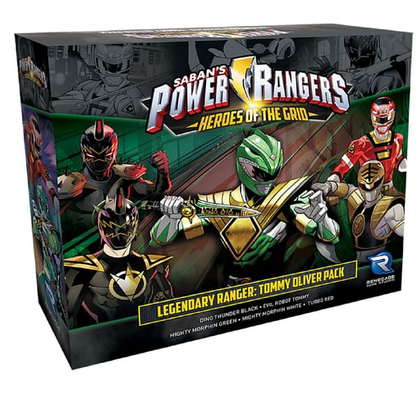 The Legendary Ranger: Tommy Oliver Pack for Power Rangers: Heroes of the Grid by Renegade Game Studios.