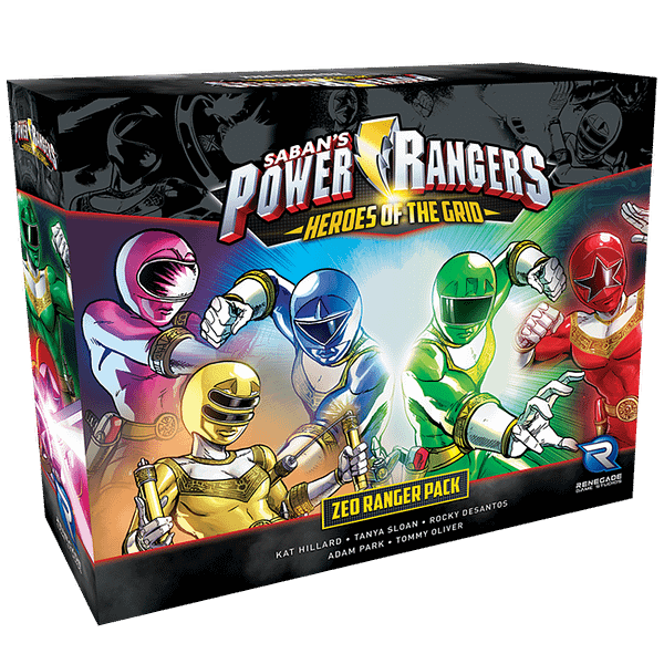 The Zeo Ranger Pack for Power Rangers: Heroes of the Grid.
