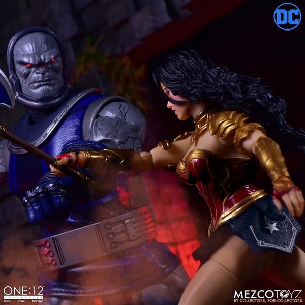 Wonder Woman is Battle Ready with New One: 12 Mezco Toyz Figure