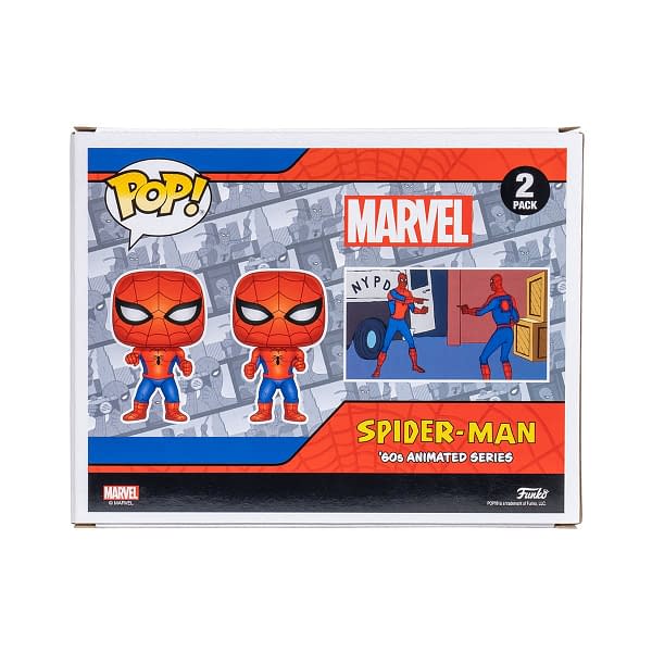 Funko Pop 1960s Spider-Man Double Identity Two Pack EE