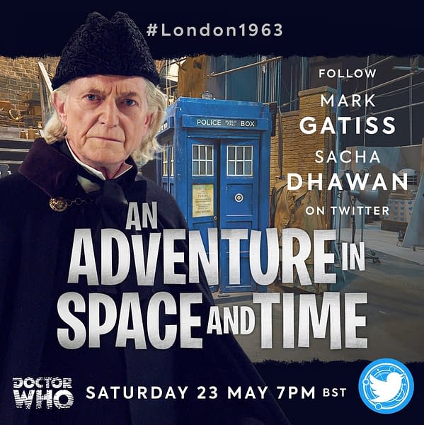 Doctor Who: An Adventure in Space and Time Rewatch Artwork, courtesy of BBC.