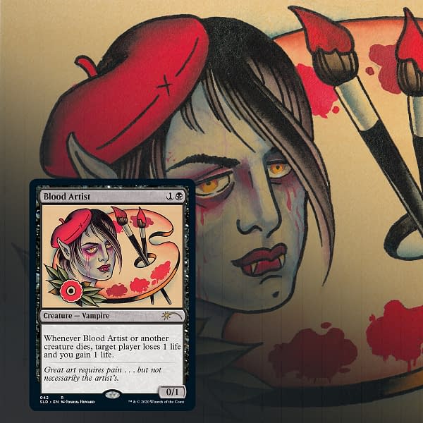 One of our previews for Full Sleeves: Blood Artist!