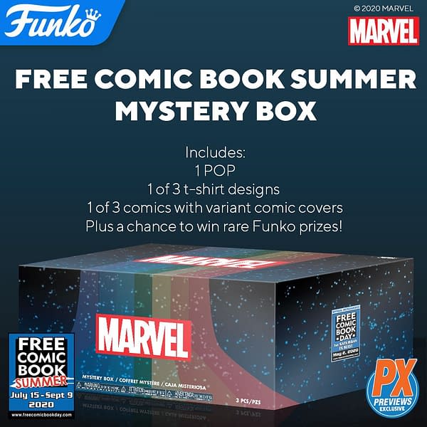 Funko Loki Free Comic Book Summer Mystery Box