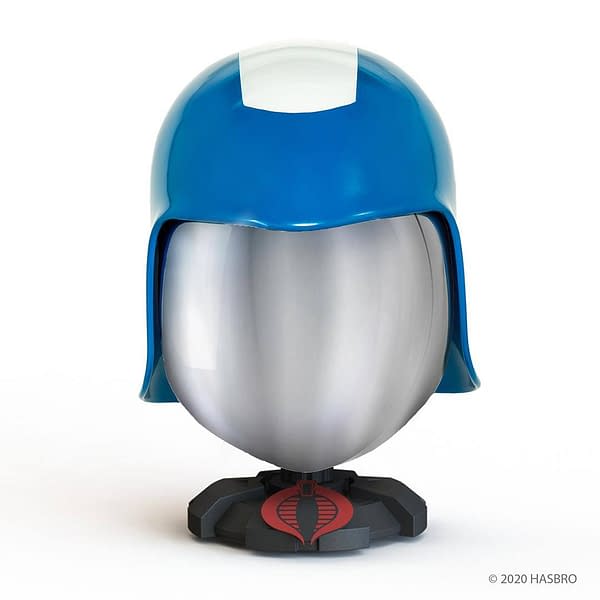 Cobra Commander Reports for Duty With Hasbro G.I. Joe Replica Helmet