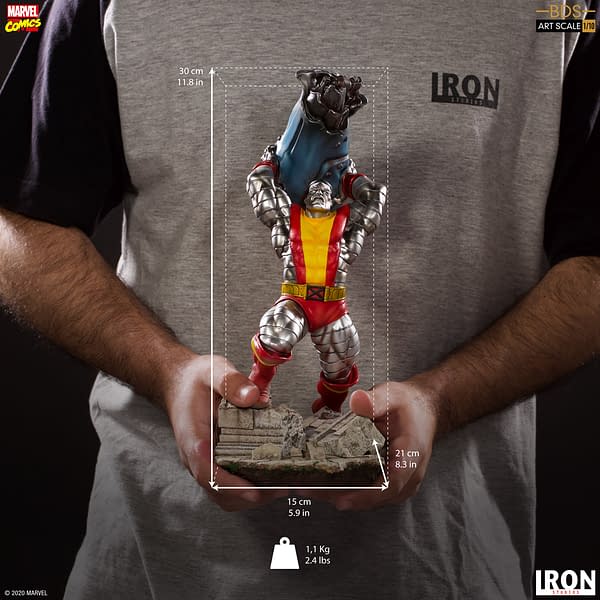 Colossus Joins the X-Men in the Newest Iron Studios Statue