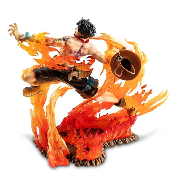 One Piece Portgas D Ace Gets a Limited Edition Statue from Megahouse