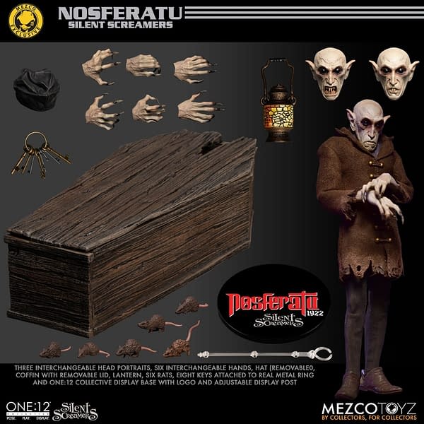 Nosferatu One: 12 Collective Mezco Toyz Pre-Orders Go Live
