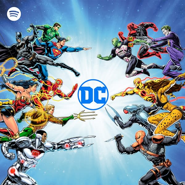 DC Comics to Become Audio Drama Podcasts Through Spotify.