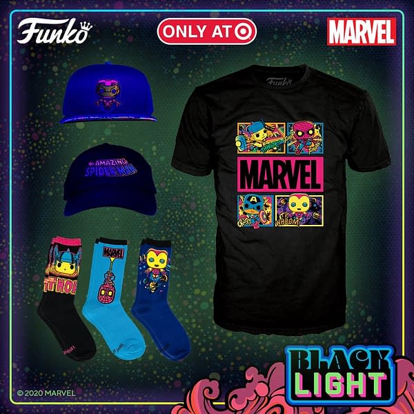 Funko Announces Marvel Black Light Series Exclusive to Target
