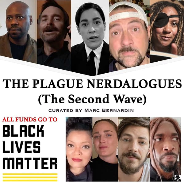 The Plague Nerdalogues: Kevin Smith, Grant Gustin Raise Funds for Black Lives Matter
