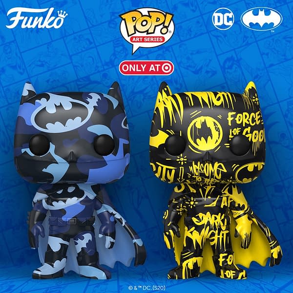 Funko Announces Target Exclusive Designer Batman Pop Series