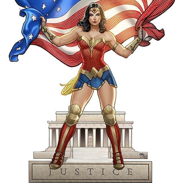 Frank Cho Returns to Wonder Woman Variant Covers, For One Night Only?