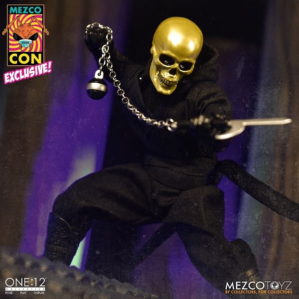 Mezco Toyz Secretly Releases Gold Skull Ninja One:12 Collective Figure