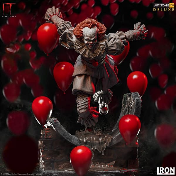 Pennywise is Ready to Party With New Iron Studios Statue