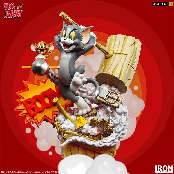 Tom and Jerry Get Wacky With New Iron Studios Statue