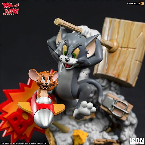 Tom and Jerry Get Wacky With New Iron Studios Statue