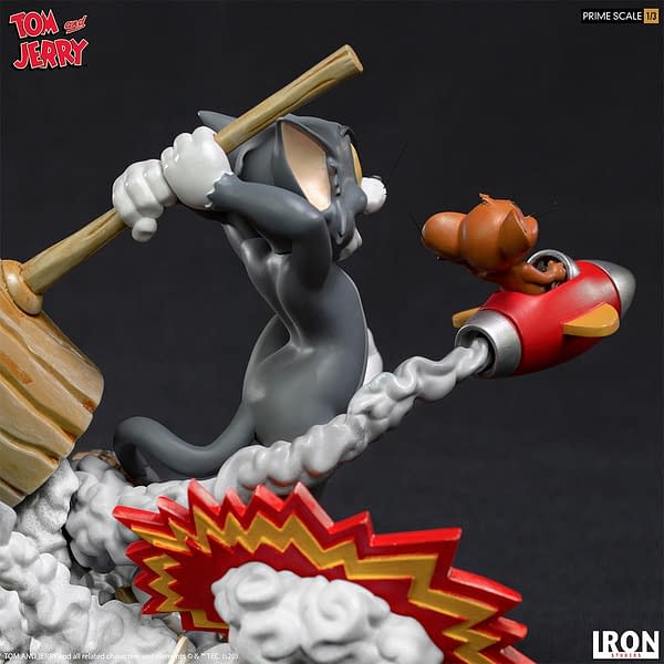 Tom and Jerry Get Wacky With New Iron Studios Statue