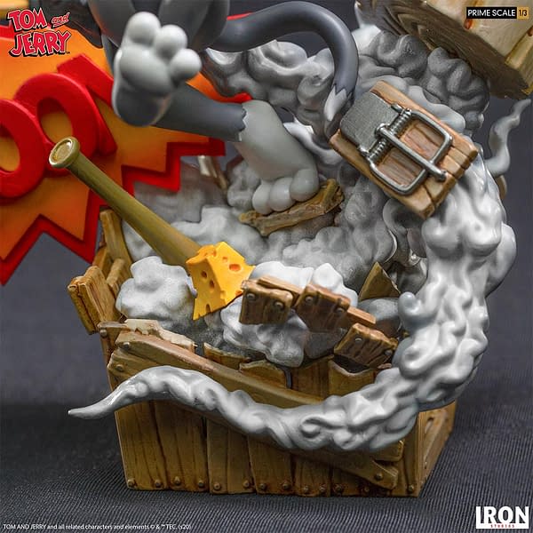 Tom and Jerry Get Wacky With New Iron Studios Statue