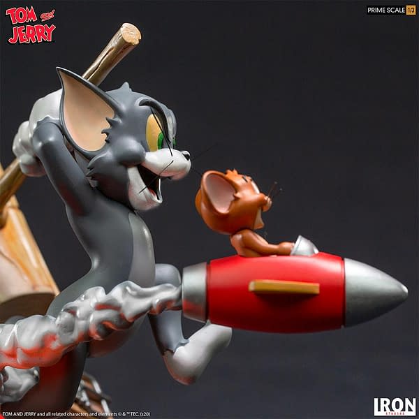 Tom and Jerry Get Wacky With New Iron Studios Statue