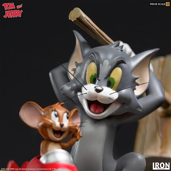 Tom and Jerry Get Wacky With New Iron Studios Statue