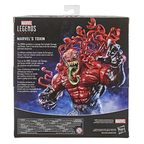 marvel legends symbiote toxin hasbro