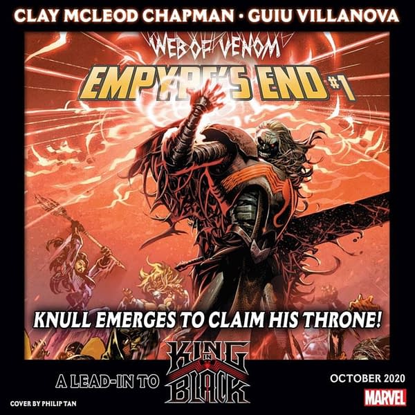 Marvel Joins Up Empyre and Knull With Web Of Venom: Empyre's End.