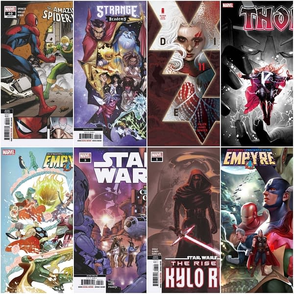 New Printings For Die, Power Rangers, Empyre, Kylo Ren and More