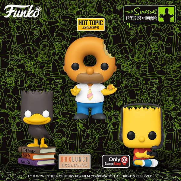 Simpsons Treehouse of Terror Returns with New Funko Pops