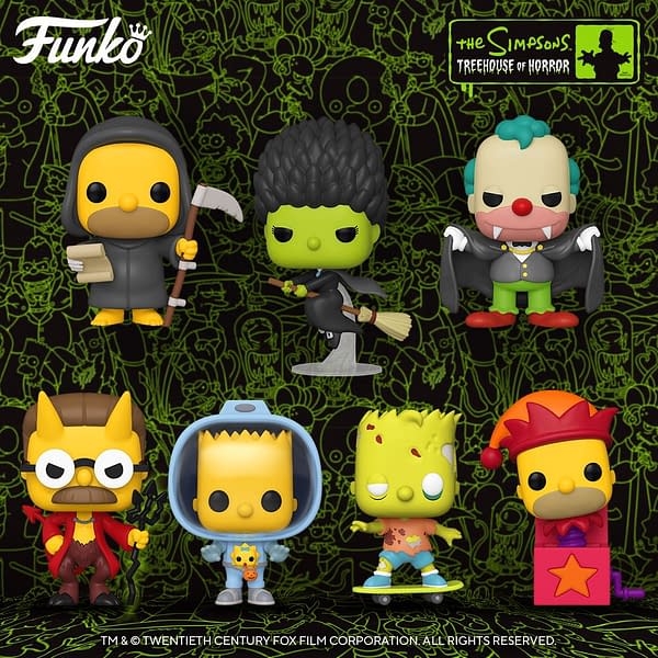 Simpsons Treehouse of Terror Returns with New Funko Pops