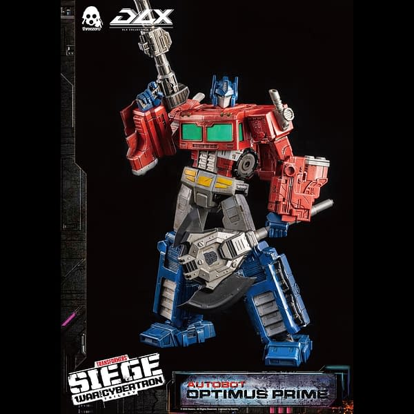 Transformers Optimus Prime Gets New Figure from Hasbro/Threezero