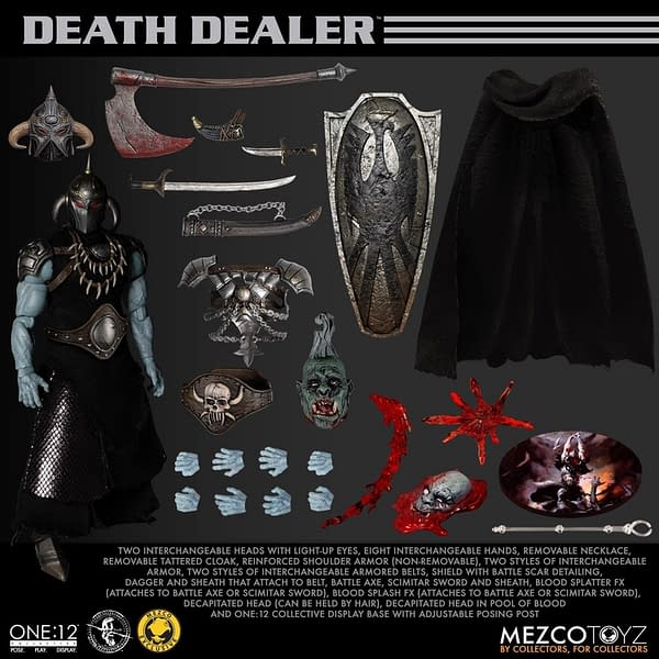 Death dealer mezco toyz one 12