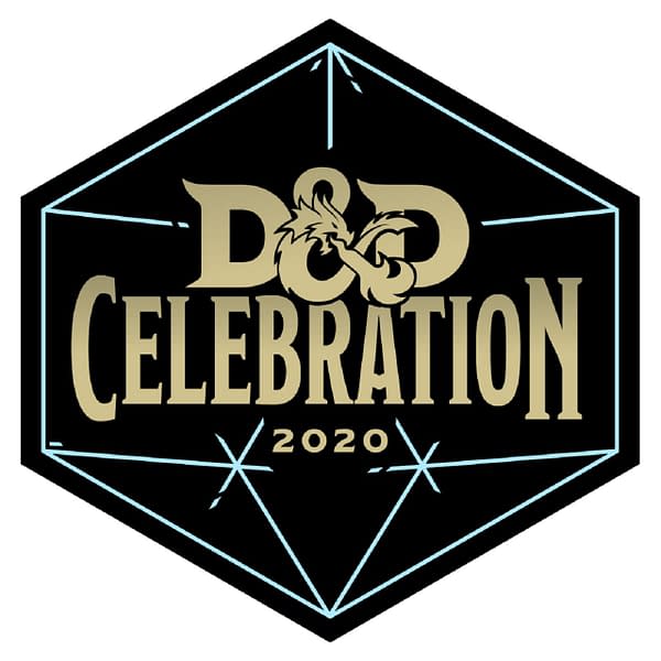 The logo for D&D Celebration 2020, courtesy of Wizards of the Coast.