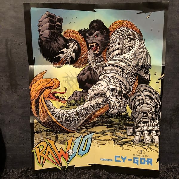 McFarlane Toys RAW-10 Uncage's the Ape Known as Cy-Gor