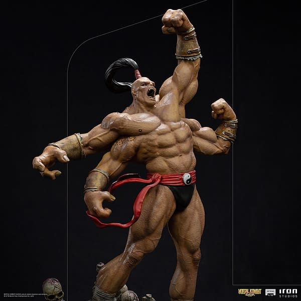 Mortal Kombat Goro Wants His Fatality With Iron Studios