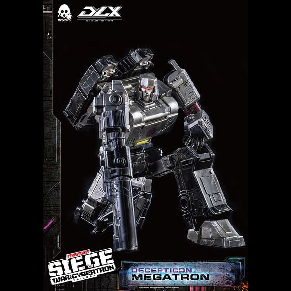 Transformers Decepticon Leader Megatron Arrives with Hasbro/Threezero