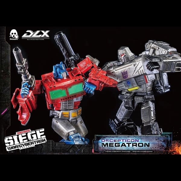 Transformers Decepticon Leader Megatron Arrives with Hasbro/Threezero