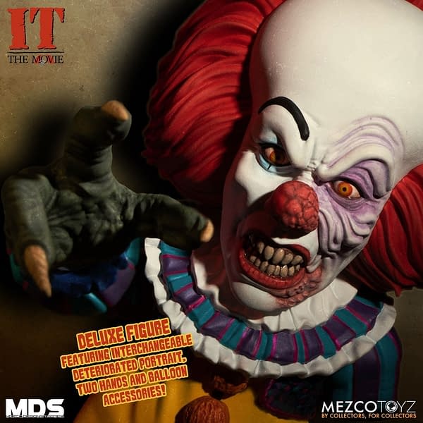 Original Pennywise is Back with New Mezco Toyz Deluxe Figure