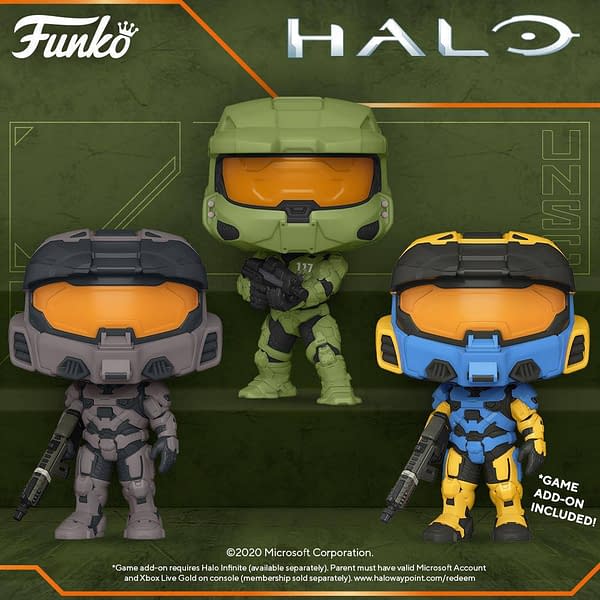 Halo Infinite Gets It's Own Wave of Pop Vinyls from Funko