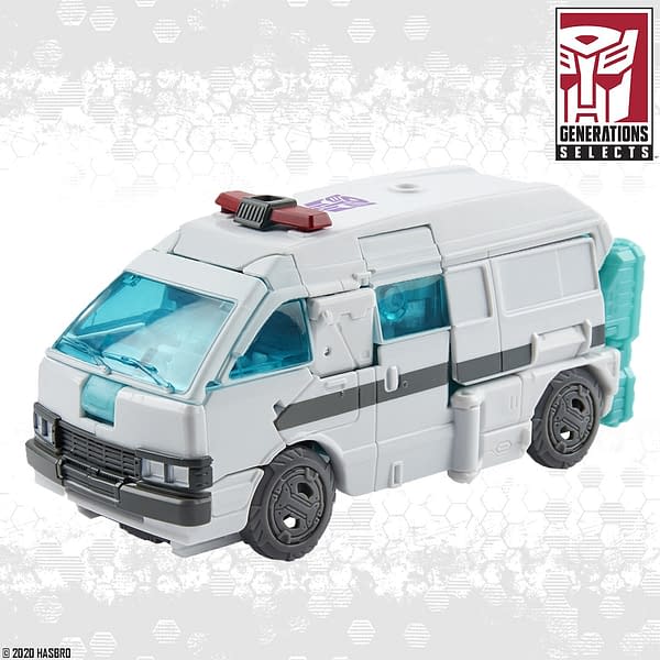 Transformers Shattered Glass Optimus and Ratchet Unveiled from Hasbro