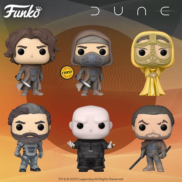 Dune (2020) Getting Their Own Wave of Funko Pop Vinyls