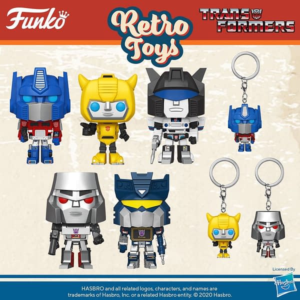 Transformers Get Poppin' as Funko Announces New Wave of Retro Pops