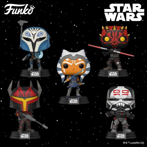 Star Wars: The Clone Wars Gets New Wave of Pops from Funko