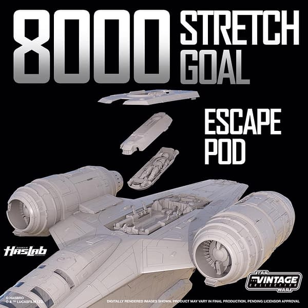Star Wars HasLabs The Mandalorian Razor Crest Fully Funded