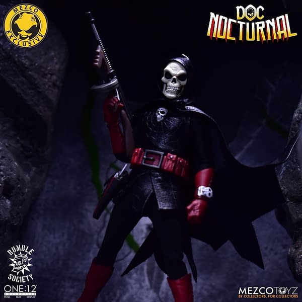 Mezco Toyz Unveils the One:12 Mystery Man Doc Noctura